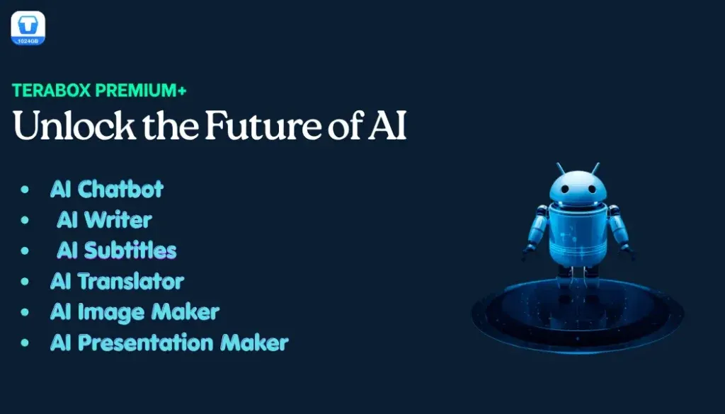 Future of AI tools in TeraBox premium version