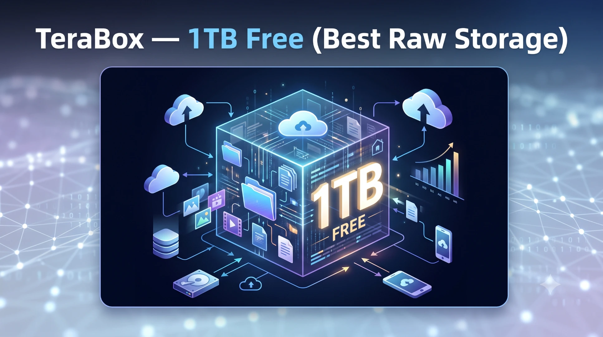 TeraBox offers 1TB of free cloud storage space