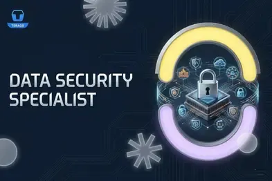 Data security infrastructure icon on TeraBox MOD APK